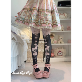 Dream Horse Sweet Lolita Tights by Roji Roji (RJ42)